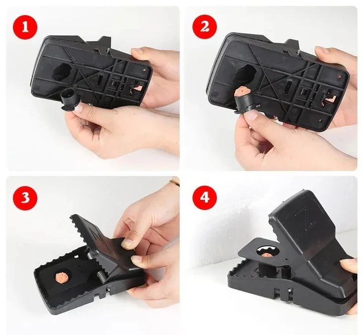 High-Sensitivity Mouse Traps (3pcs)