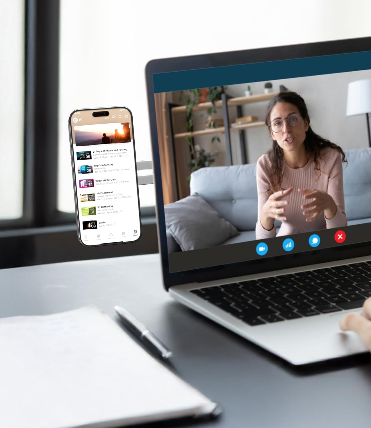 Laptop Magnetic Phone Mount