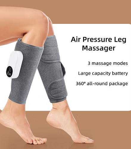 Adjustable Electric Heating Calf Massager for Comfort