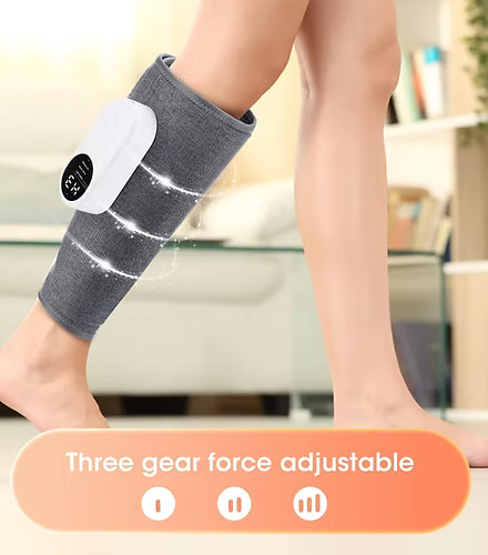 Adjustable Electric Heating Calf Massager for Comfort
