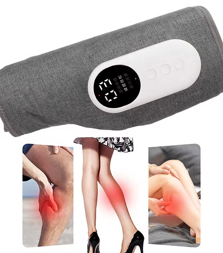 Adjustable Electric Heating Calf Massager for Comfort