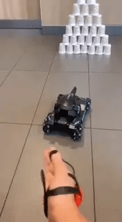 Gesture And Remote Controlled Tank Vehicle Toy