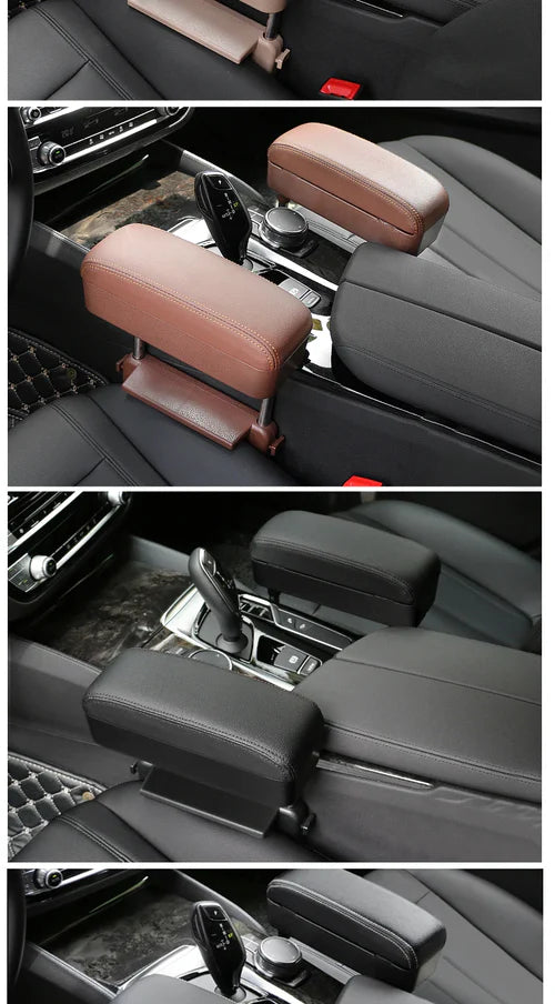 Adjustable Car Armrest with Storage