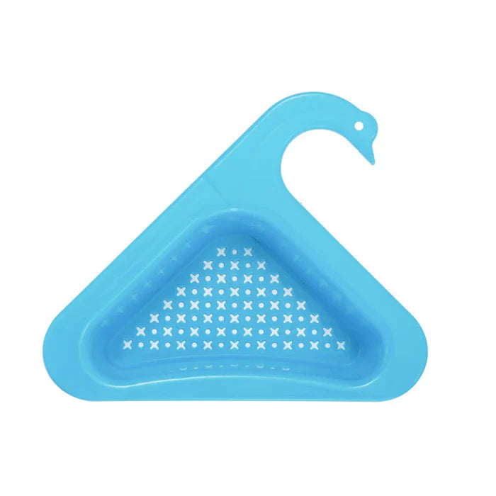 SwanShaped Sink Drain Basket - Multifunctional Kitchen Strainer & Organizer