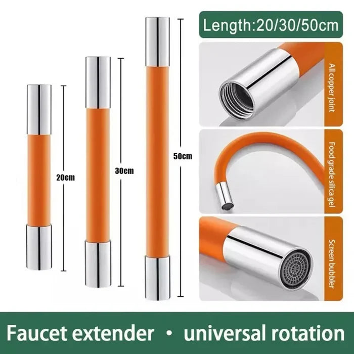 360° Flexible Faucet Extender (G1/2 Universal)