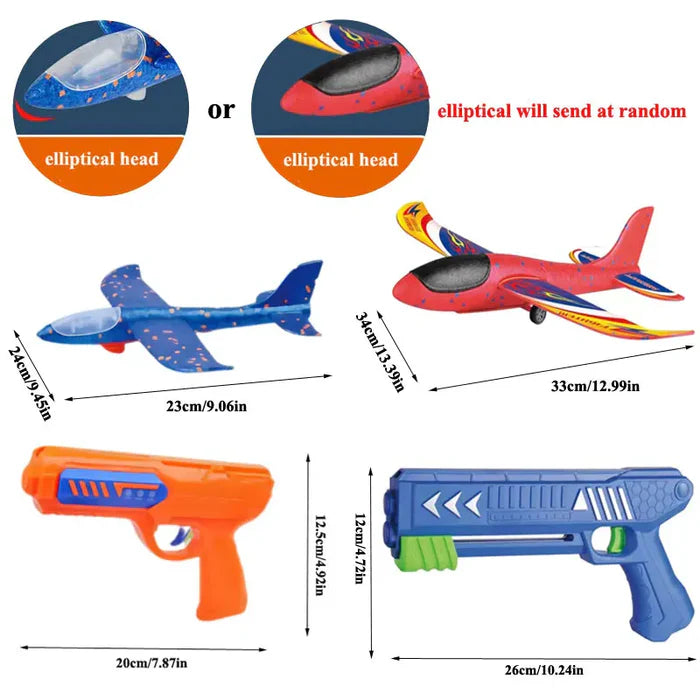 Foam Plane Launcher – Exciting Outdoor Catapult Toy for Kids