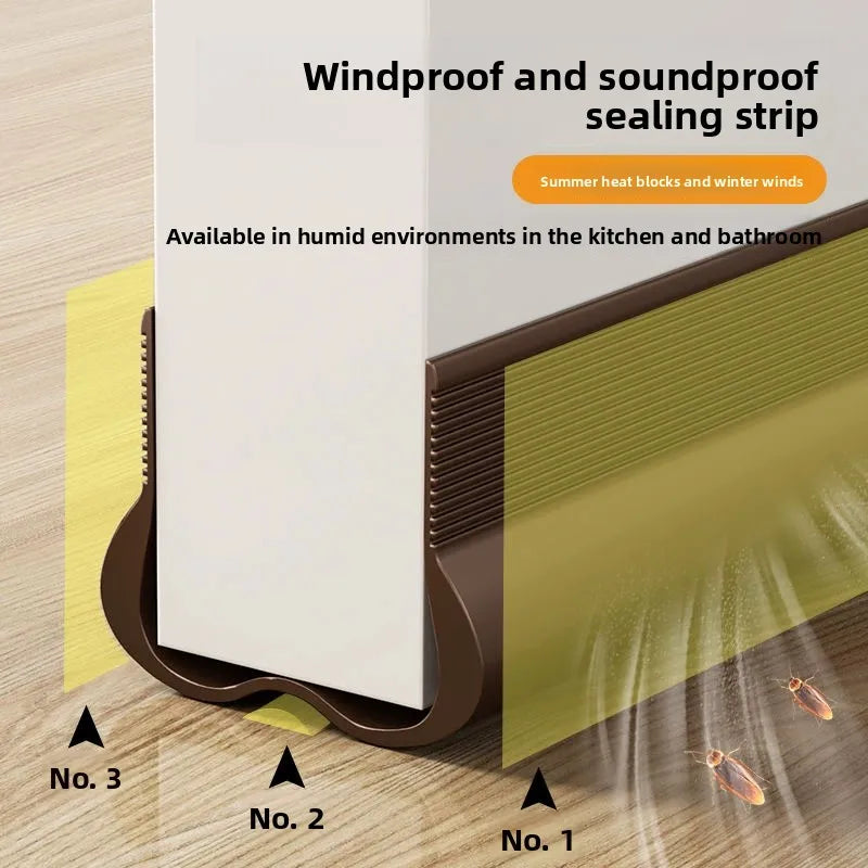 Durable SealGuard Pro Door Strip for Gaps