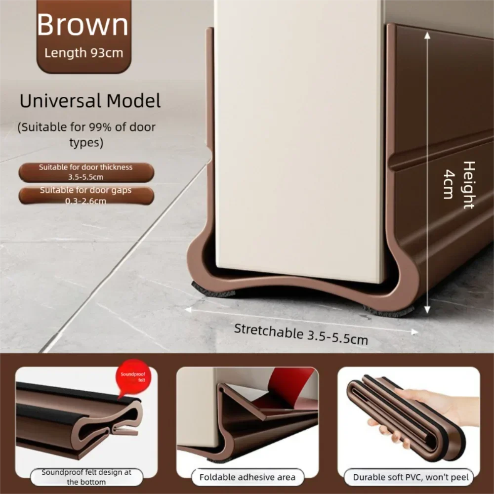Durable SealGuard Pro Door Strip for Gaps
