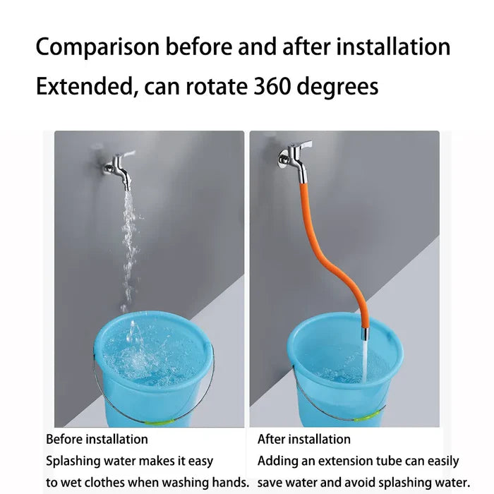 360° Flexible Faucet Extender (G1/2 Universal)