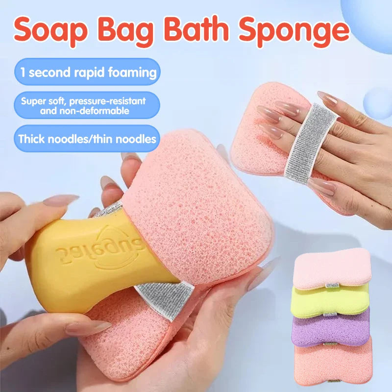 Eco-Friendly Shower Soap Bag Sponge for Bath