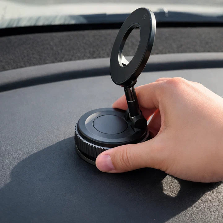 Magnetic Phone Holder with Vacuum Suction Base