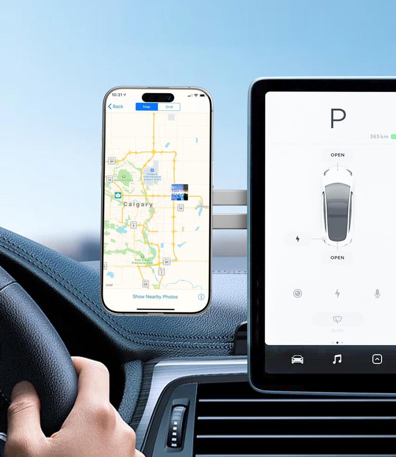 Laptop Magnetic Phone Mount