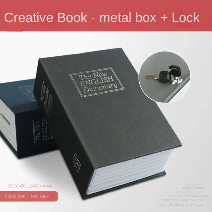 Real Book Dictionary Secret Safe Box Design