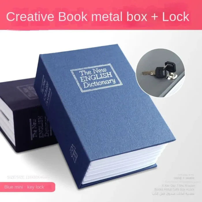 Real Book Dictionary Secret Safe Box Design