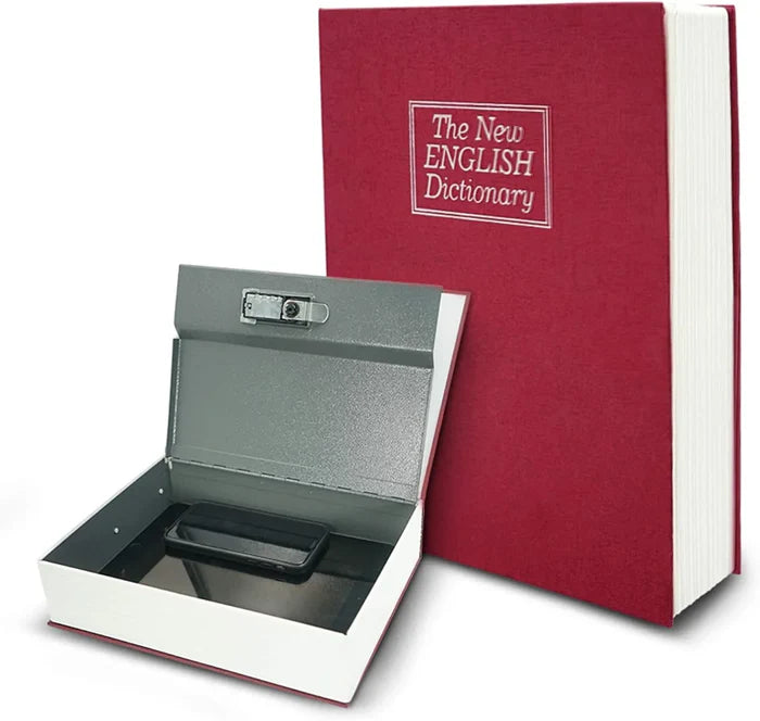 Real Book Dictionary Secret Safe Box Design