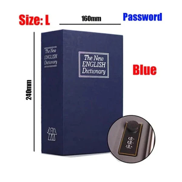 Real Book Dictionary Secret Safe Box Design