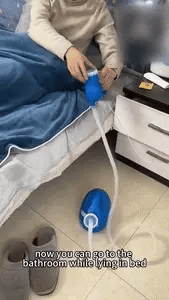 Ease Urinary Bottle with Detachable Catheter