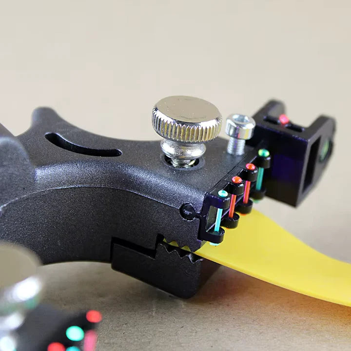 High-Accuracy Laser Slingshot for Target Practice