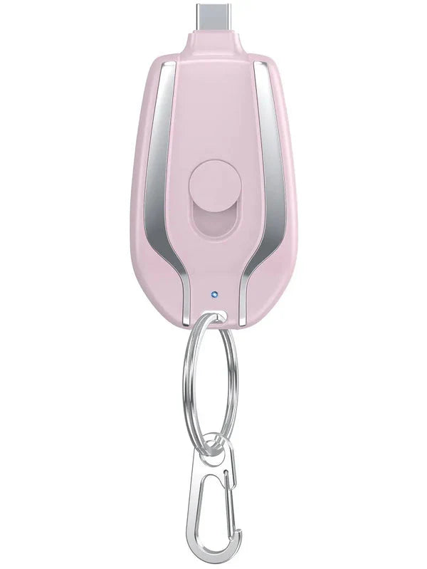 Mini Emergency Keychain Power Bank for iPhone