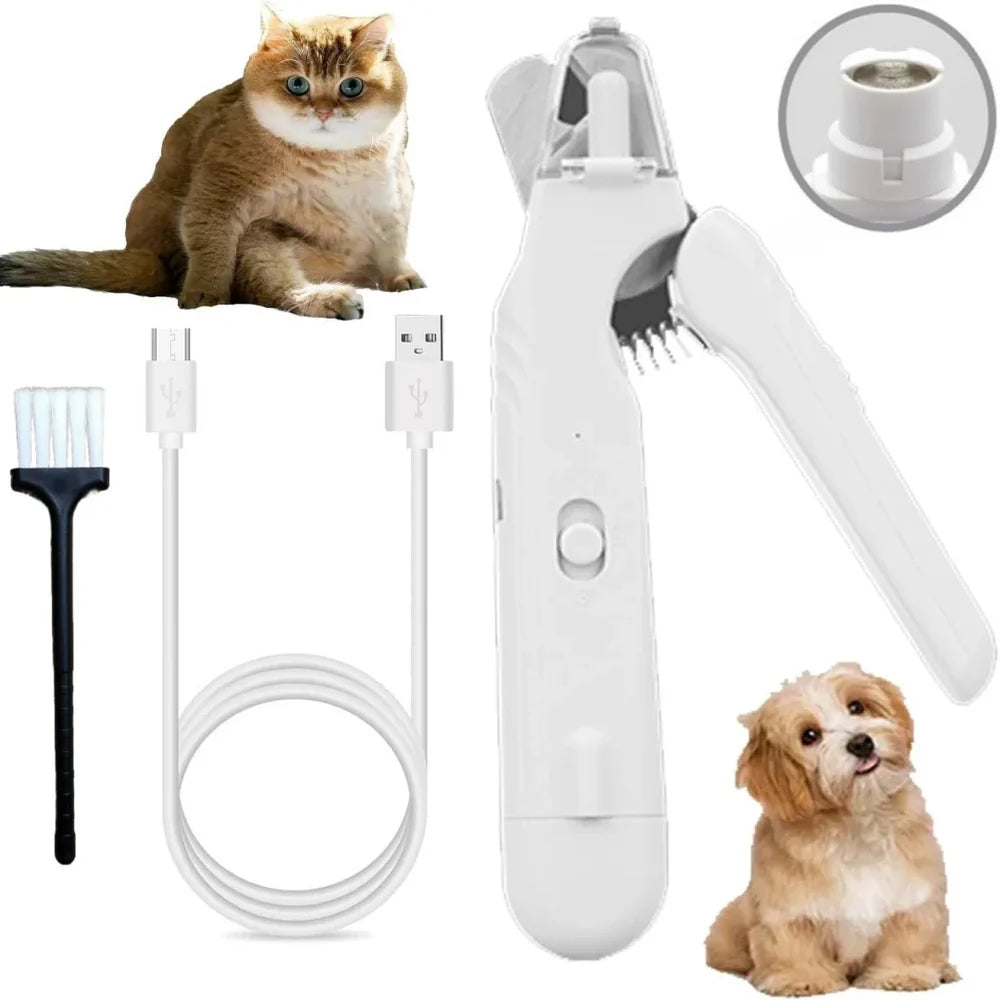 Pet Nail Grooming Tool with LED Light