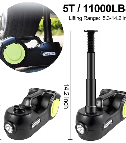 Portable Professional Electric Car Jack Tool Kit