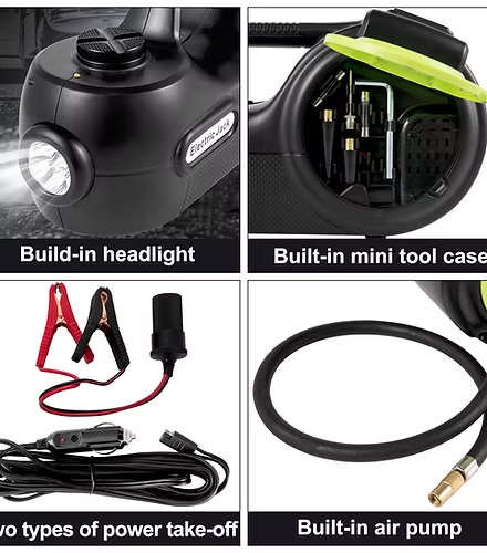 Portable Professional Electric Car Jack Tool Kit