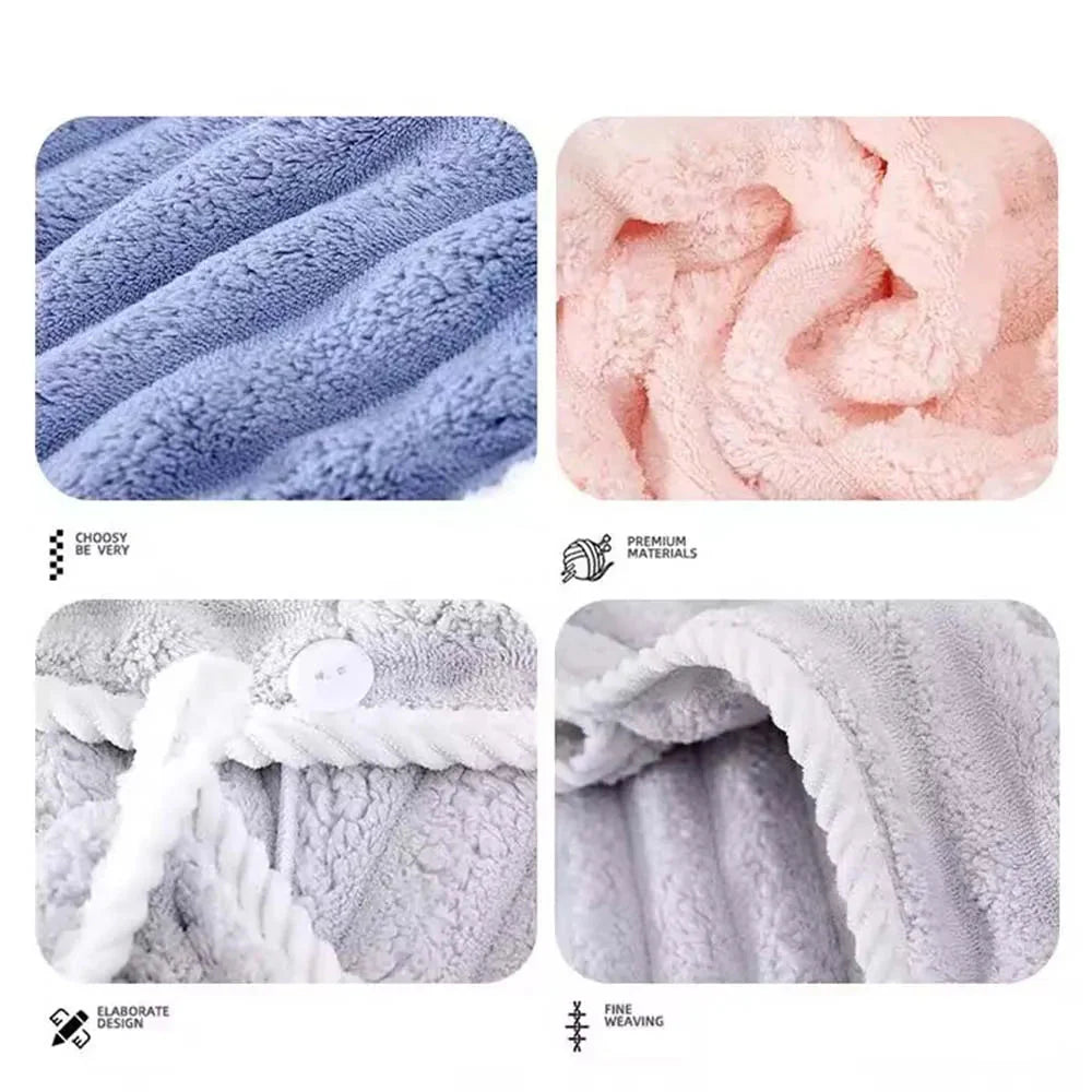 Soft Quick Absorption Hair Dry Headscarf Wrap