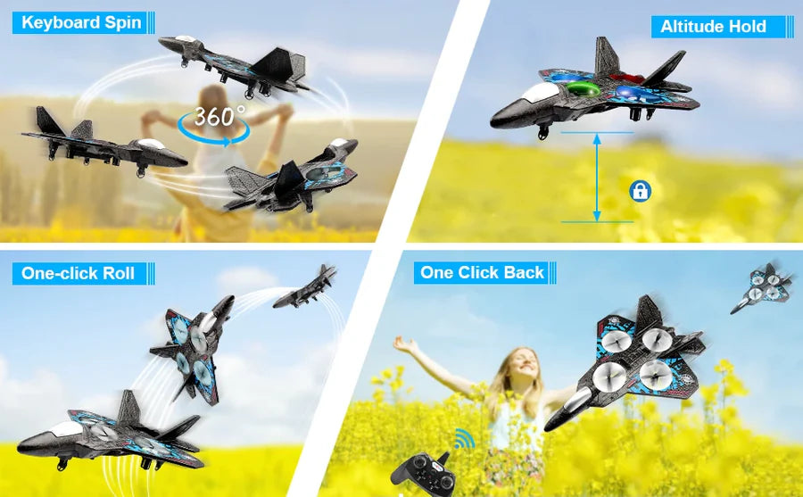 Remote Control Gravity Sensor Aircraft Toy