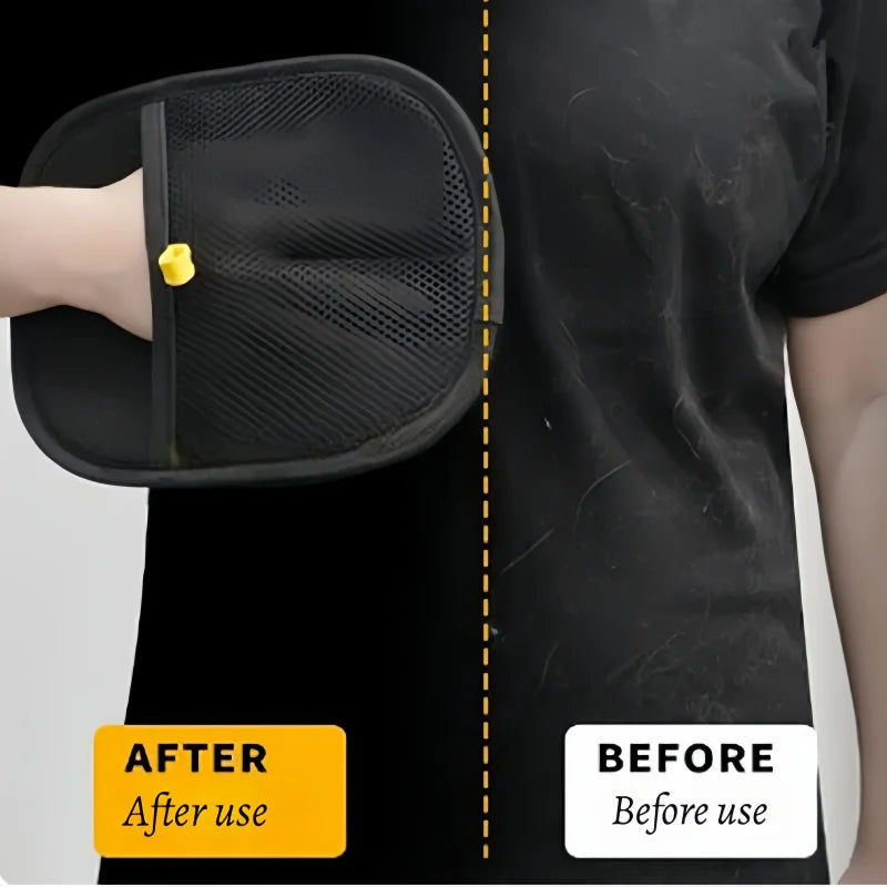 GroomEase Pet Hair Remover Glove for Daily Brushing