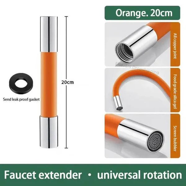 360° Flexible Faucet Extender (G1/2 Universal)