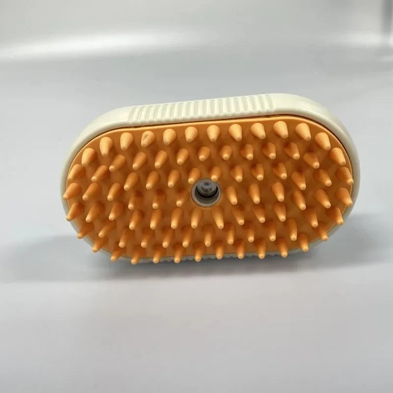 4-in-1 Pet Steam Brush for Grooming Hair Removal