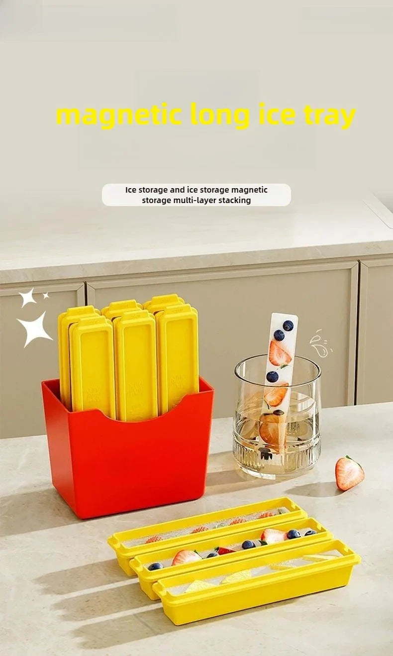 French Fries Ice Cube Mold for Fun Party Cold Drinks