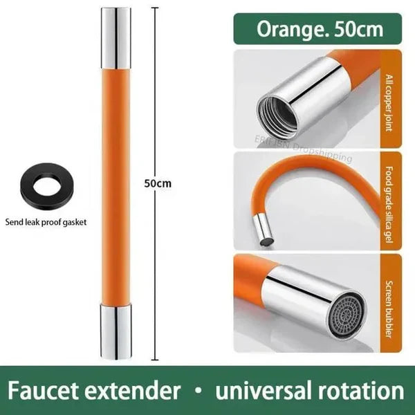 360° Flexible Faucet Extender (G1/2 Universal)