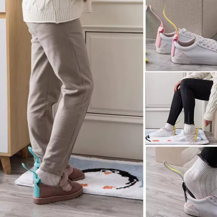 Lazy Shoe Horns Set for Effortless Daily Shoe Wearing