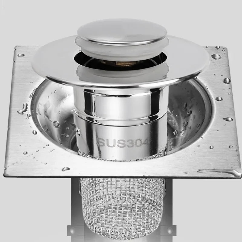 FaucetEase™ - Stainless Steel Floor Drain Filter