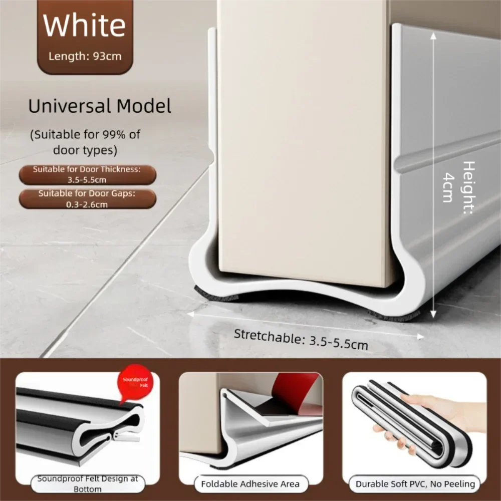 Durable SealGuard Pro Door Strip for Gaps