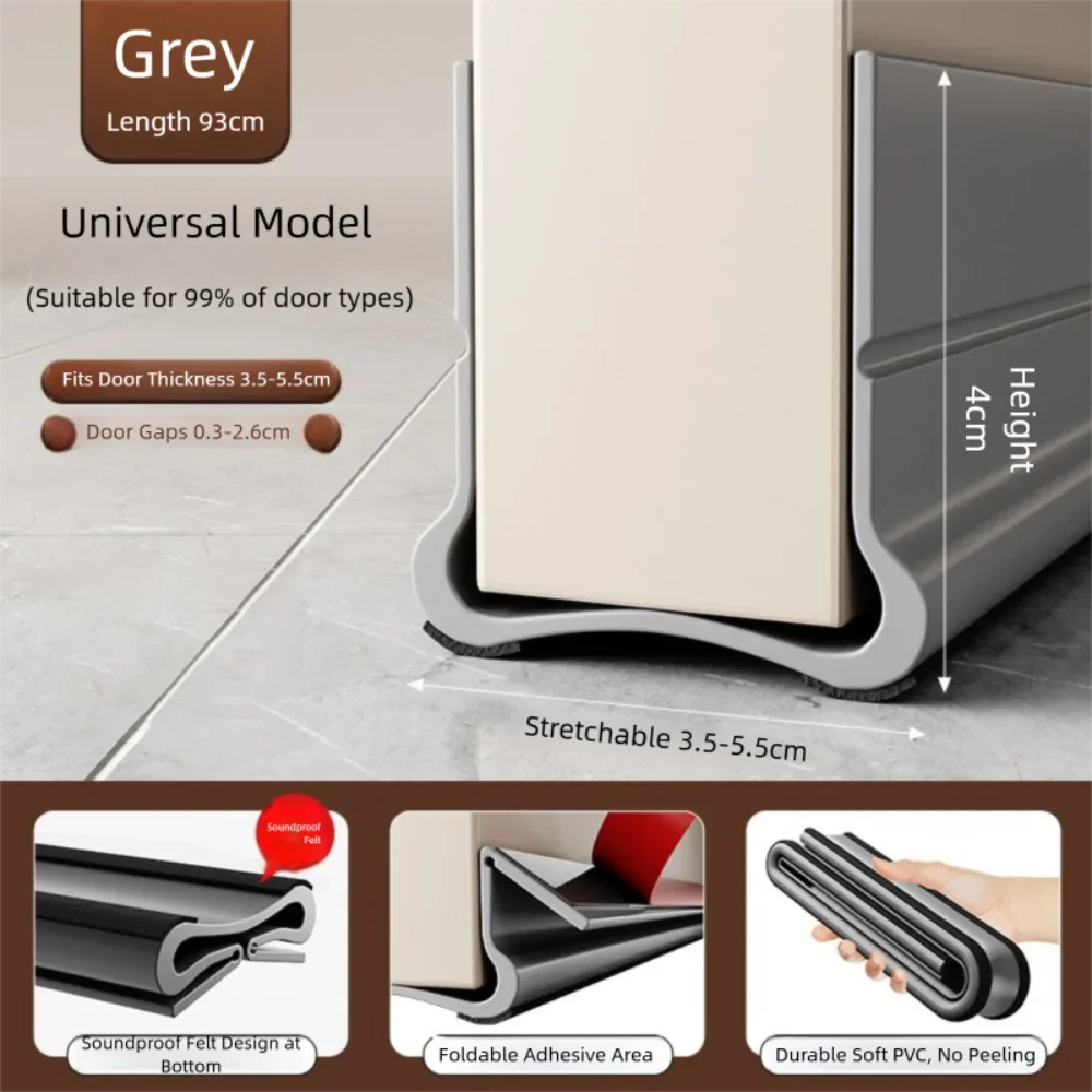 Durable SealGuard Pro Door Strip for Gaps