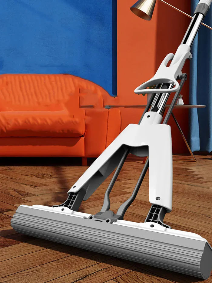 Hands-Free Squeeze Self-Draining Collodion Mop