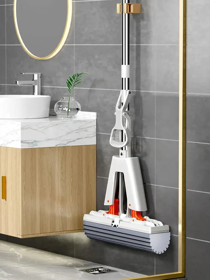 Hands-Free Squeeze Self-Draining Collodion Mop