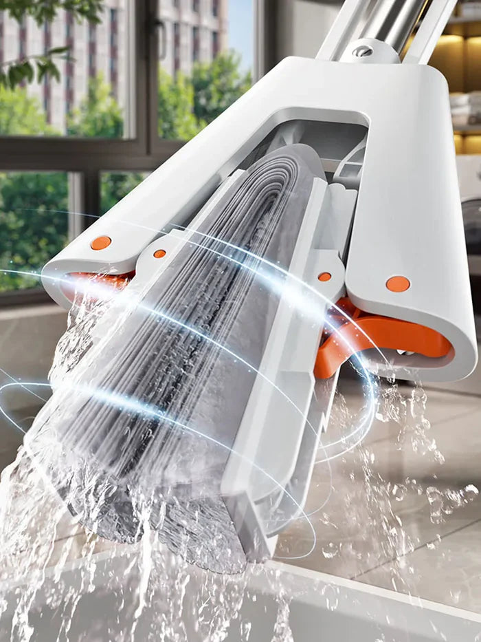 Hands-Free Squeeze Self-Draining Collodion Mop