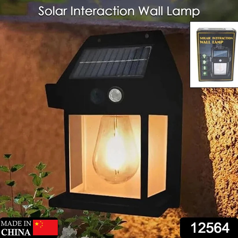 Wireless Solar Wall Lamp for Outdoor Lighting
