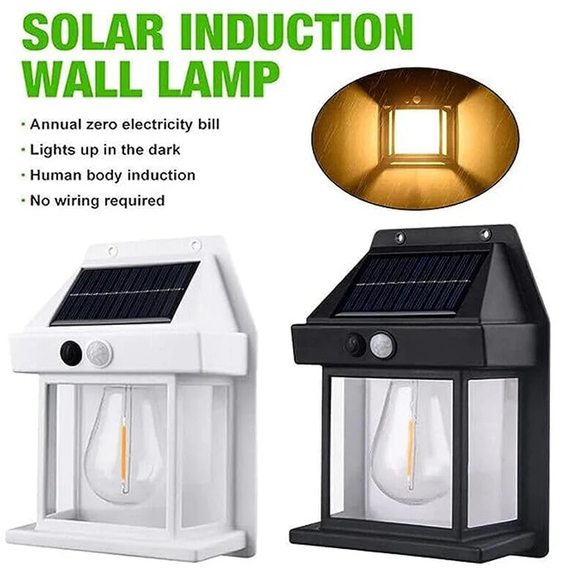 Wireless Solar Wall Lamp for Outdoor Lighting