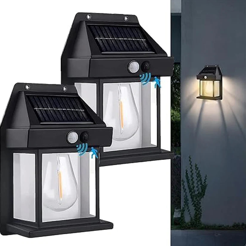 Wireless Solar Wall Lamp for Outdoor Lighting