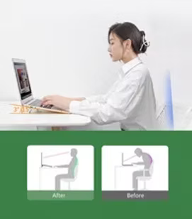 Zinc Alloy Laptop Elevation Stand for Desks