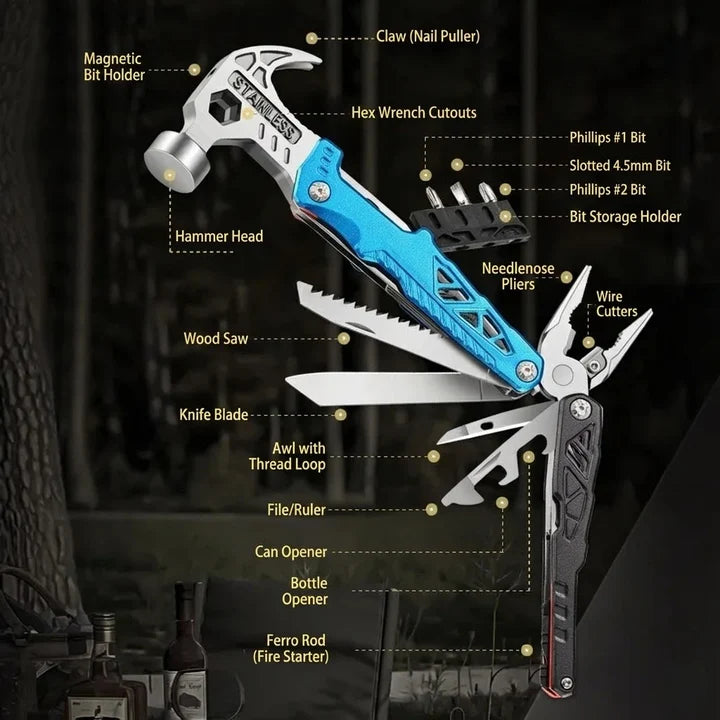 18-in-1 Multitool Hammer